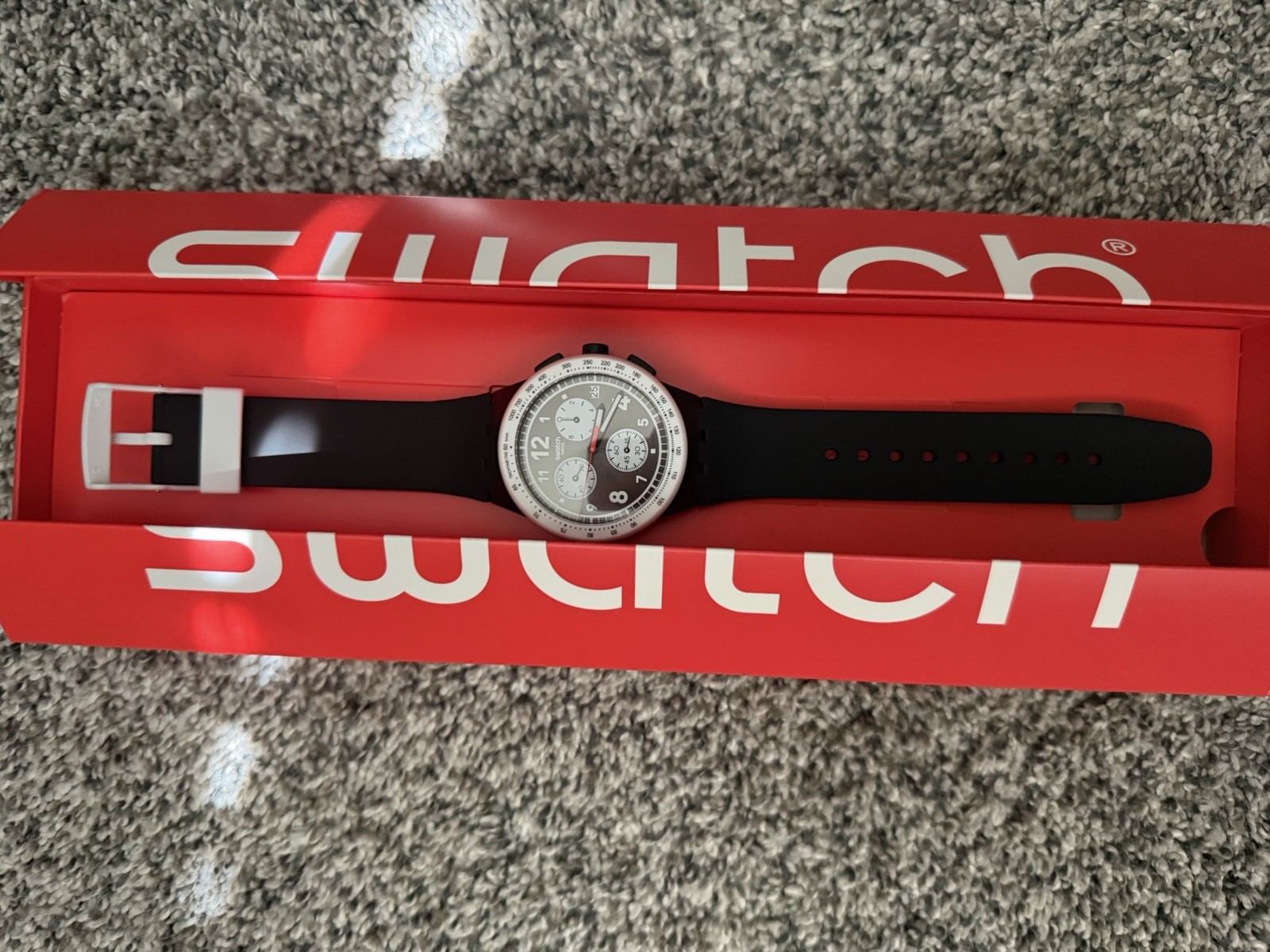 Swatch Nothing Basic About Black. New In Box. Never Worn.