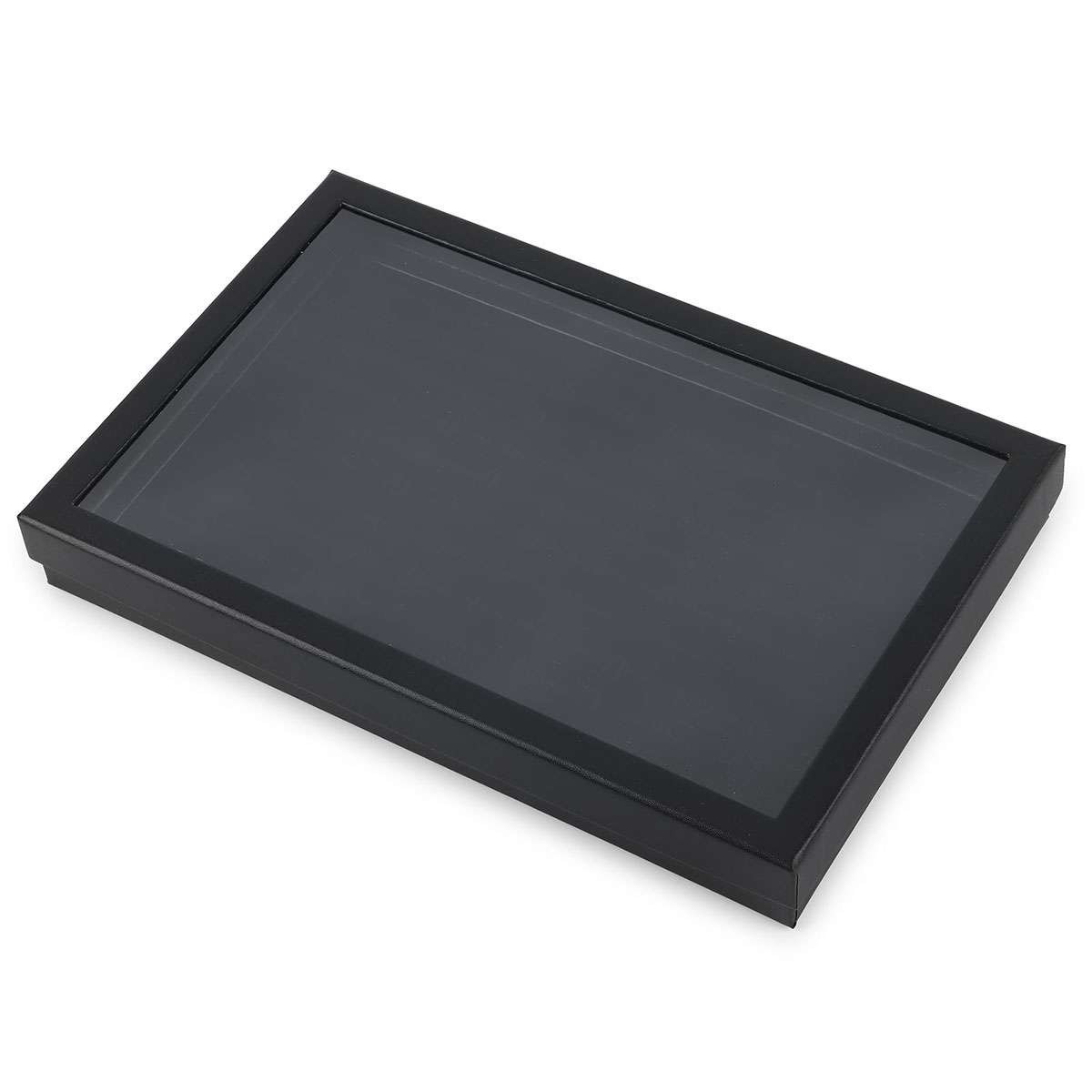 2 Pack 100 Slots Jewelry Ring Display Organizer Tray Holder Storage Boxes Case