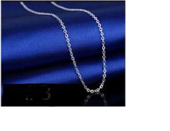 large PISTOL GUN pendant charm 925 P/L Sterling Silver ITALY 24″ Chain Necklace