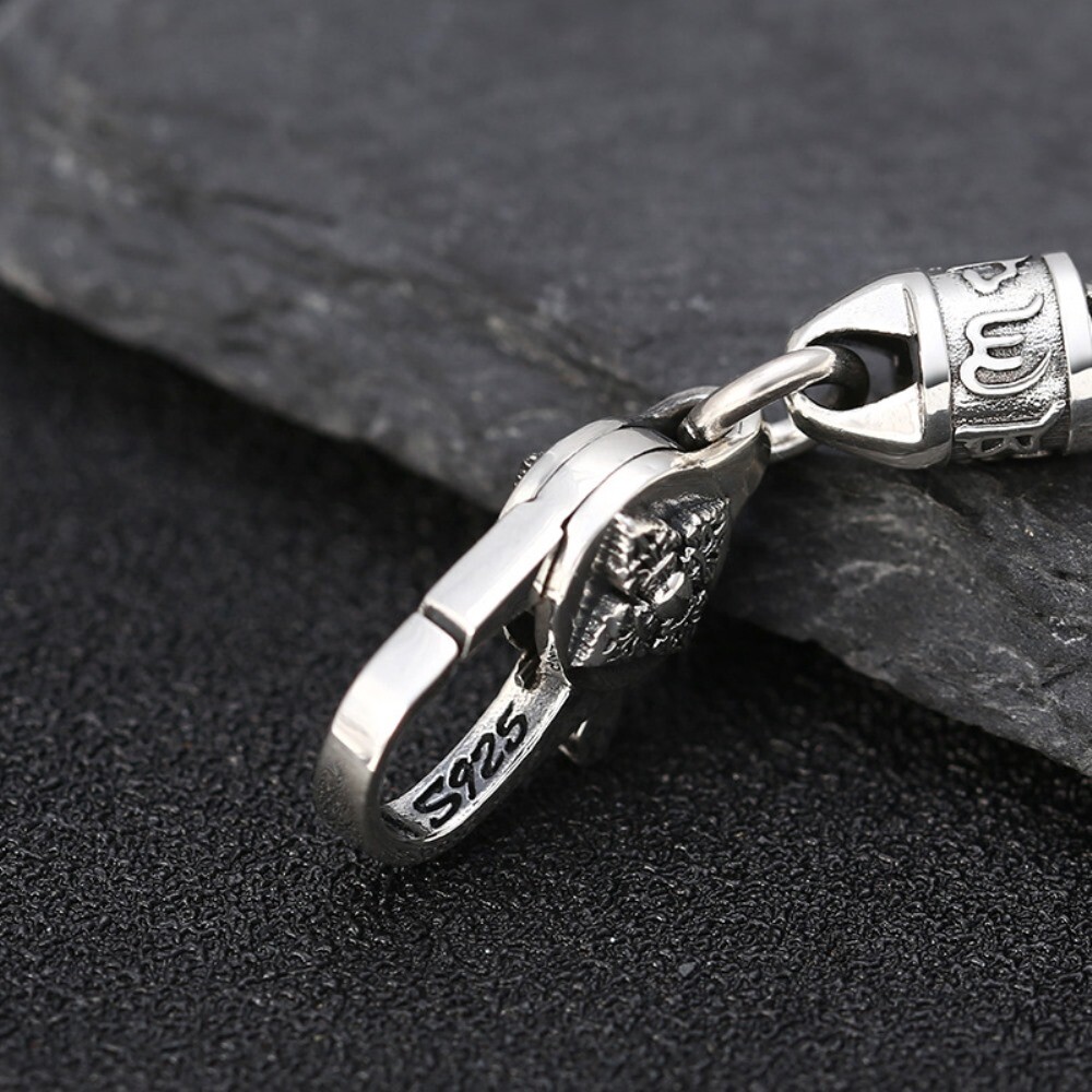 Solid 925 Sterling Silver 5mm Square Wheat Link Chain Men’s Bracelet 7.08-8.26″L