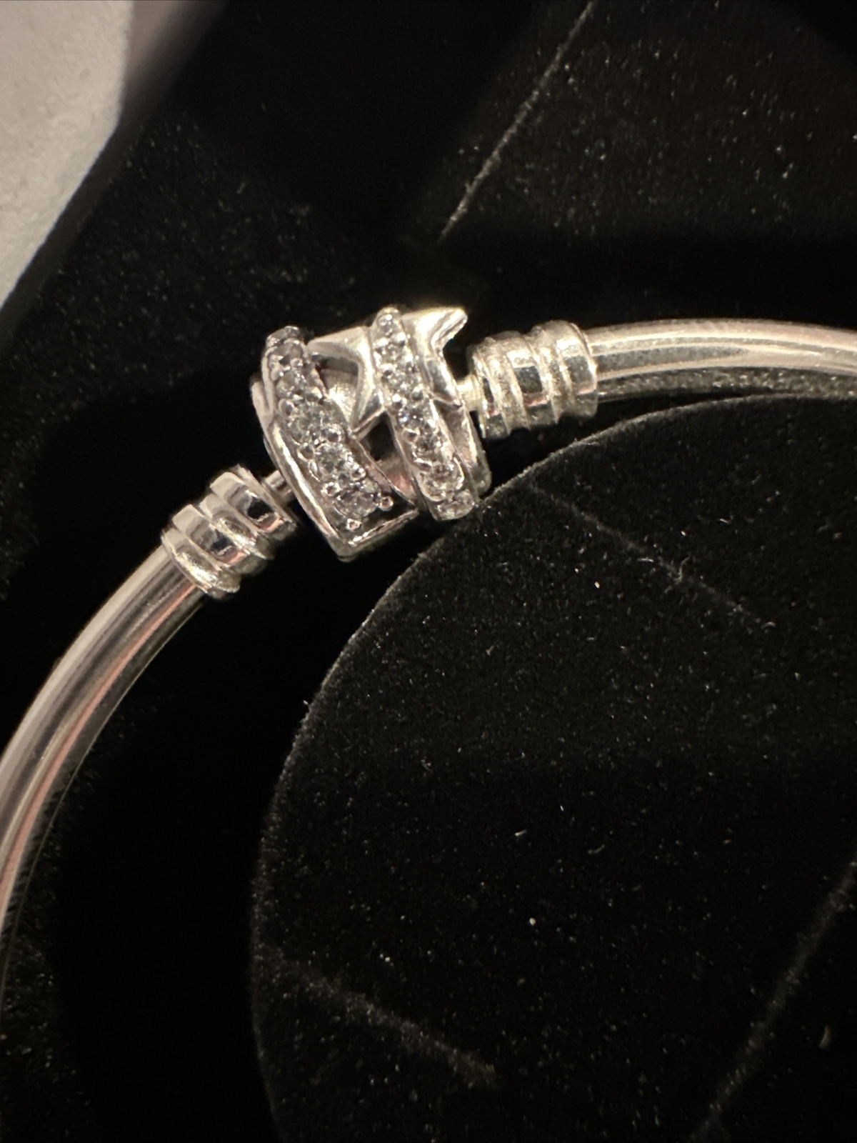 AUTHENTIC Pandora Silver Bangle Brace – BRAND NEW IN BOX – See Description