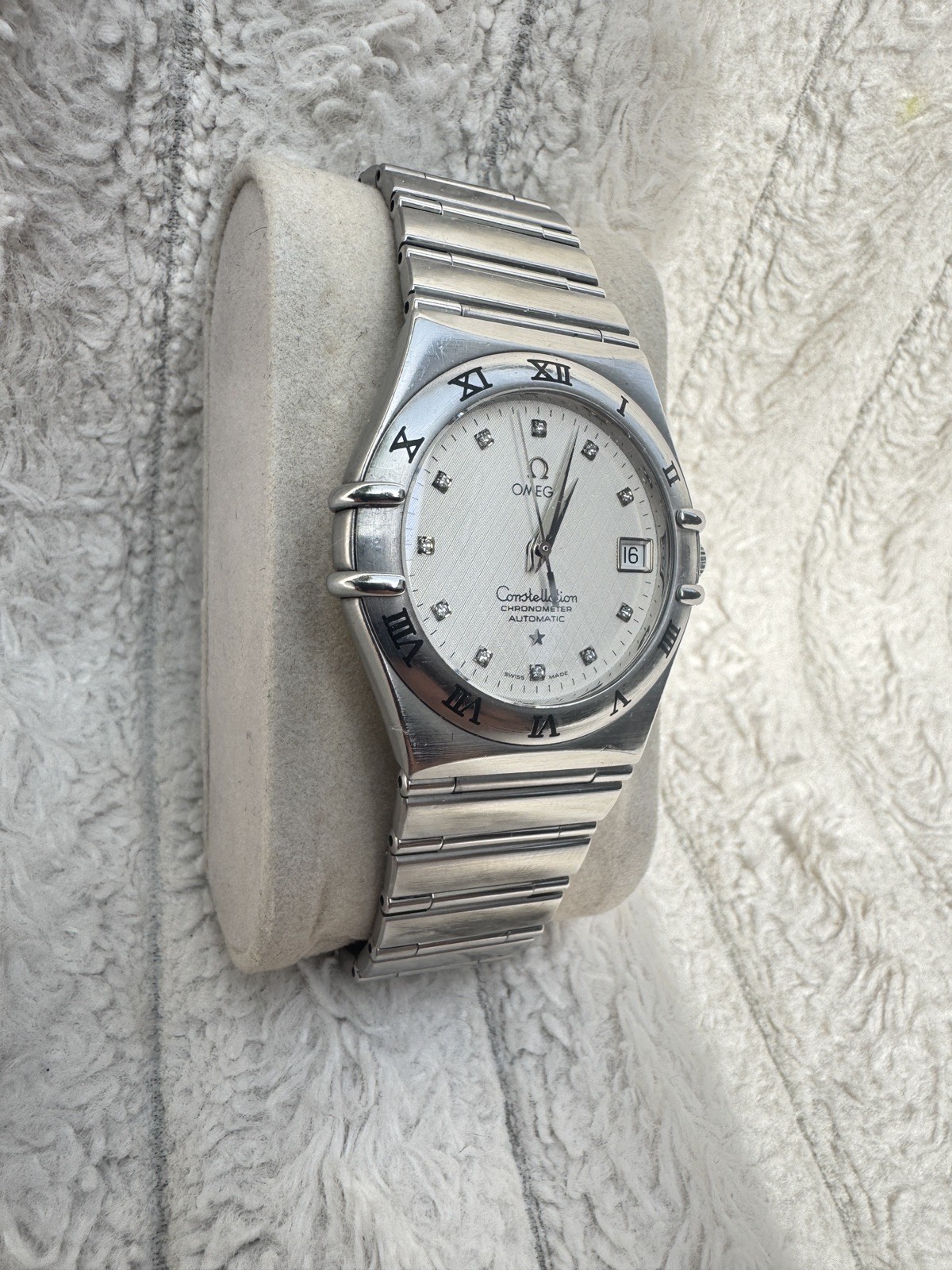 Omega Constellation Chronometer 35.5mm – Factory Diamond Dial – Ref. 1504.35.00