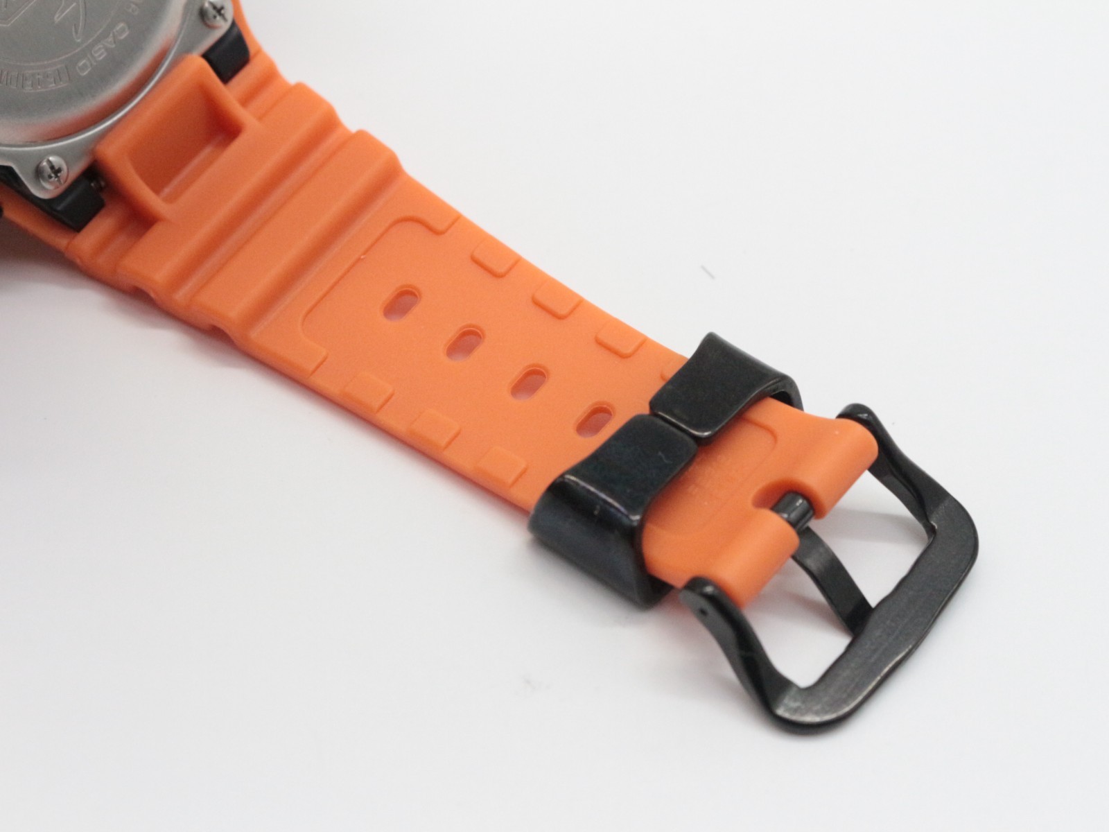 Customized G-SHOCK DW-5600E Orange Bezel Band with Metal Ring Bullbar From Japan