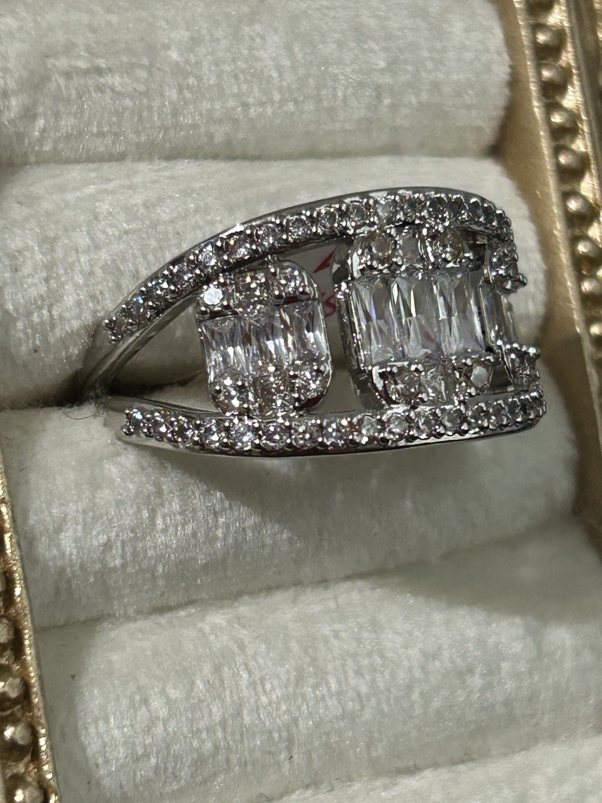 Bomb Party New OG Original CZ Statement Ring SZ11 Quiet Clink Loud Life