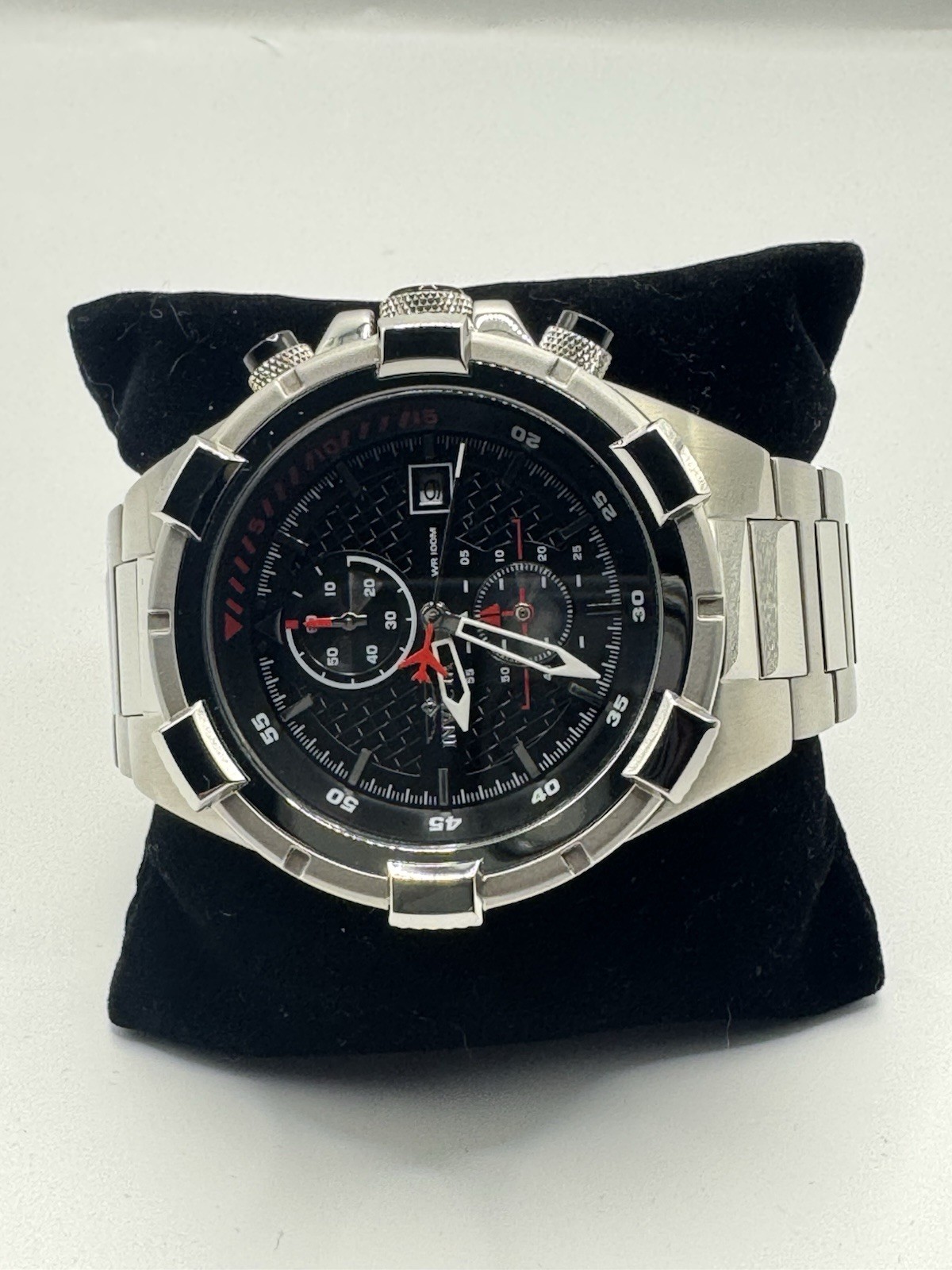 New! Invicta Aviator 50.5mm Black Dial Men’s Quartz Watch (49251) with Box!