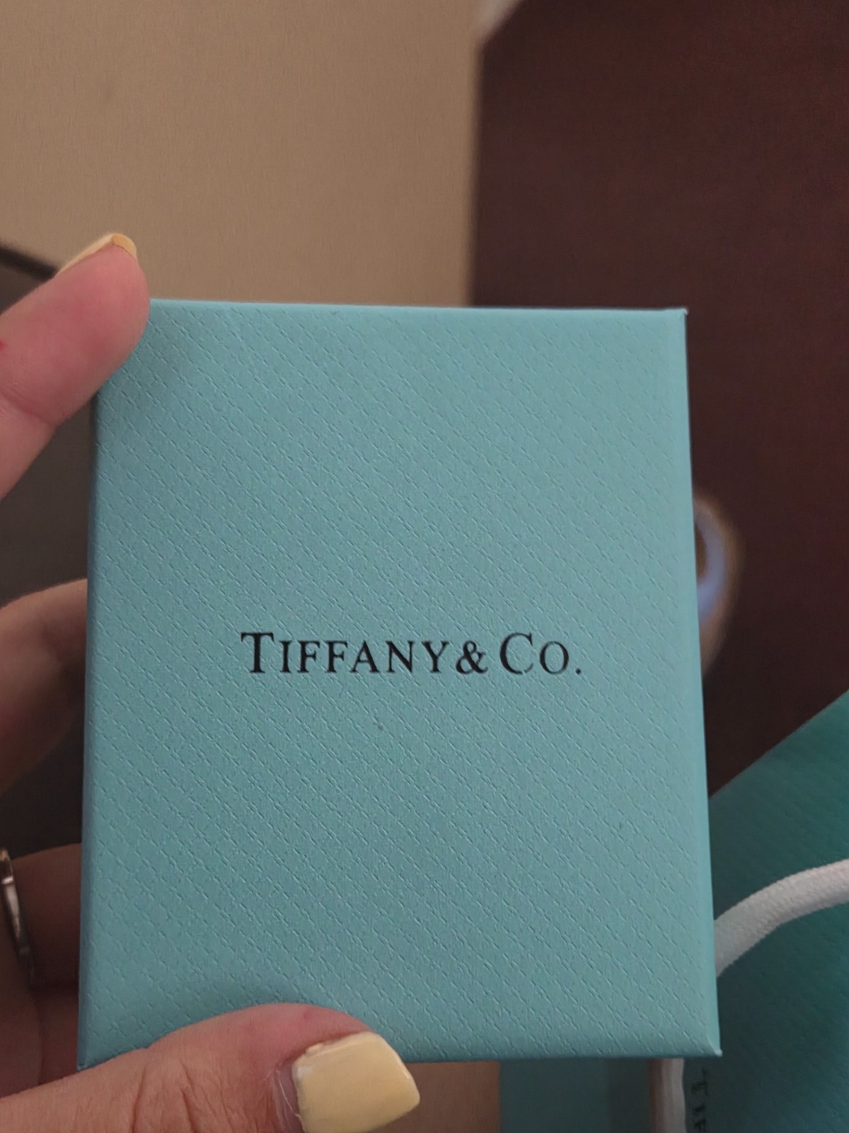 Tiffany and Co Return to Tiffany Blue Double Heart .925 Silver Pendant