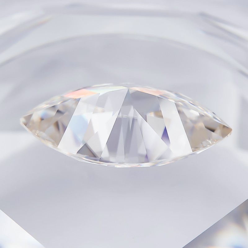 GRA Certification Full Size Marquise Cut 0.1-10ct Loose Moissanite D Color VVS1