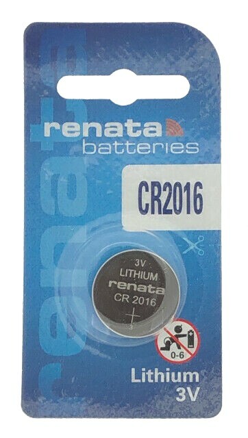 RENATA CR2016 3V Lithium Swiss Button Cell Coin Batteries