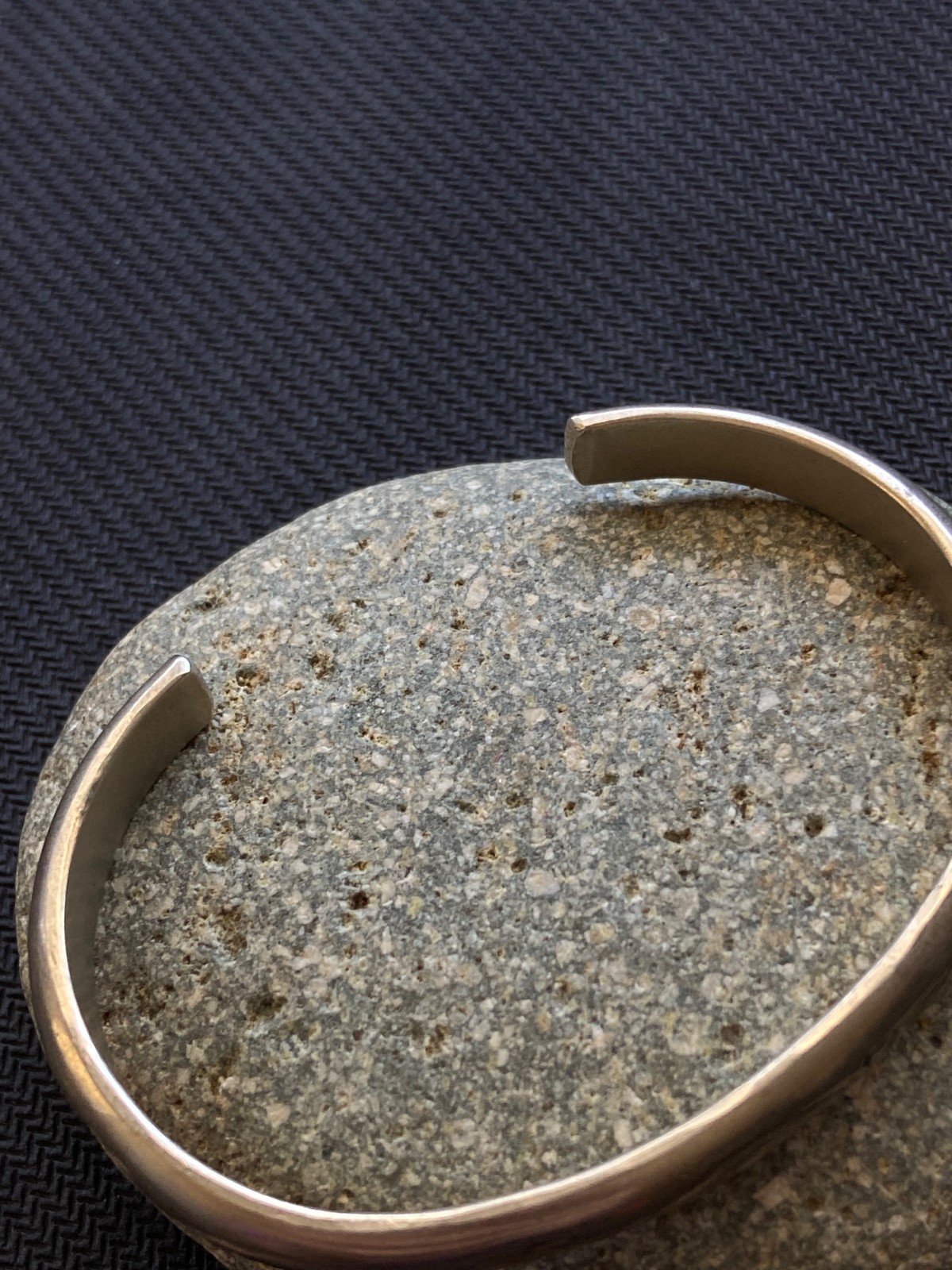 Vintage Native Navajo Sterling Silver 925 Stamped Handmade Cuff Bracelet 20g