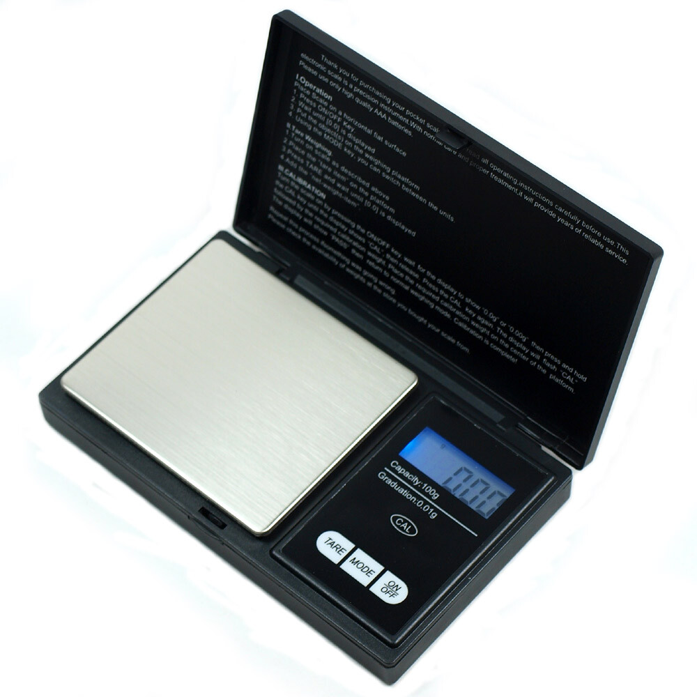 Digital 500g x 0.1g Ultra Mini Precision Pocket Scale .1g