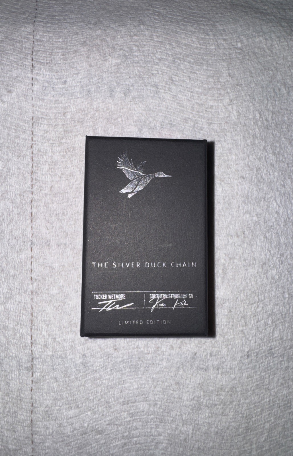 Southern String Hat Co Richii & Tucker Wetmore Silver Duck Chain