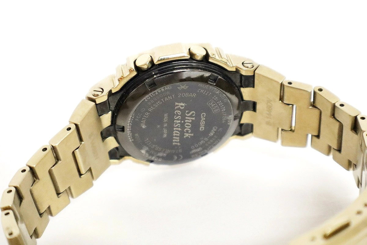 Used CASIO G SHOCK GMW B5000GD 9JF FULL METAL Casio G Shock Men’s Wristwatch Wat