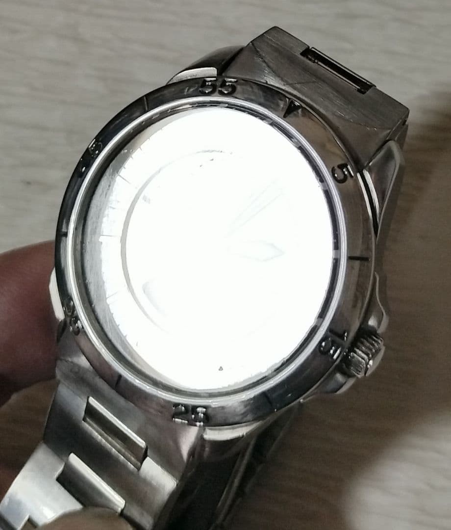 Citizen Sweep Hand Quartz Navy Dial Stainless Watch Used