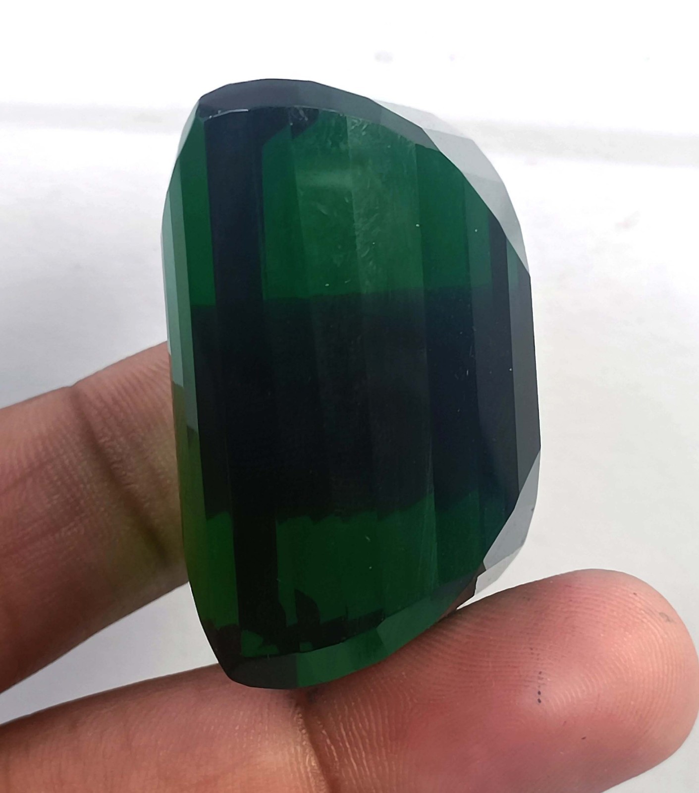 Top Quality Natural Green Emerald 220.35 Ct Emerald Shape IGL Gemstone 6MHH