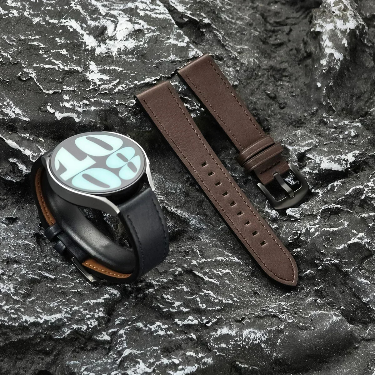22Mm 20Mm Leather Strap for Xiaomi Redmi Watch 3/5 Active/ 3/5 Lite Soft Band fo