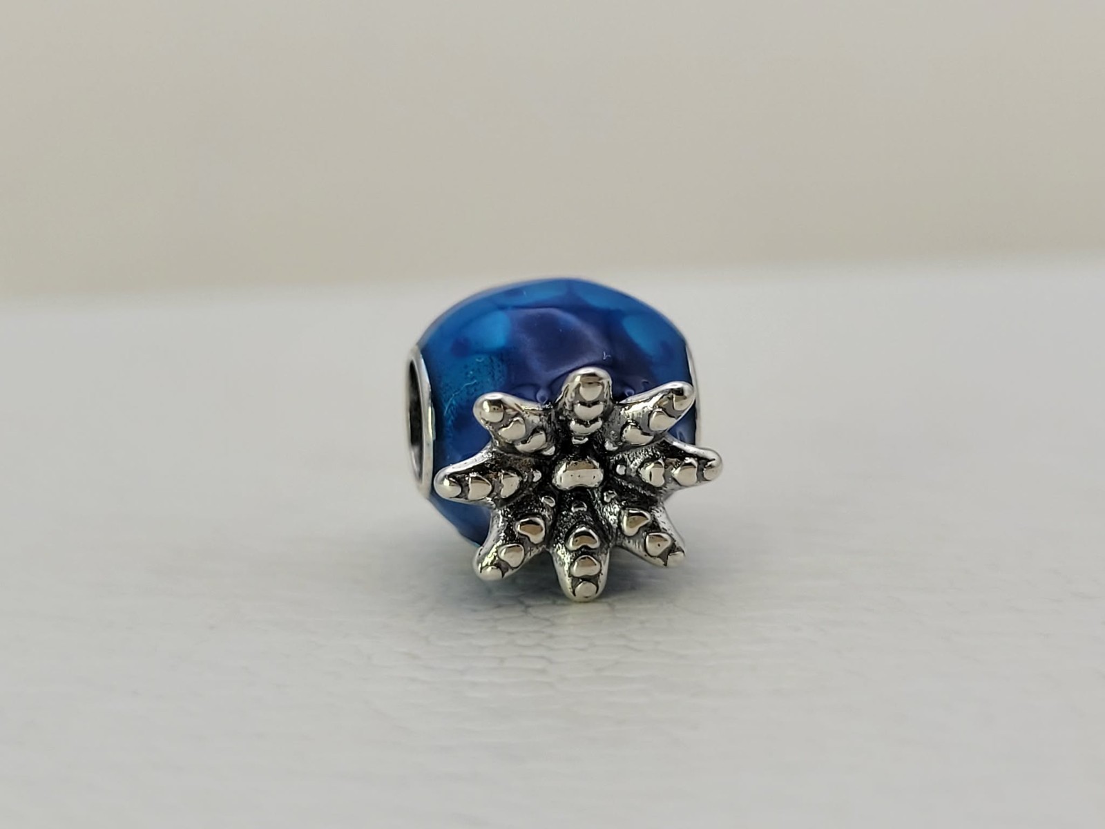 Authentic Pandora Charm Octopus Blue Ocean Bubbles Charm S925 793463C01