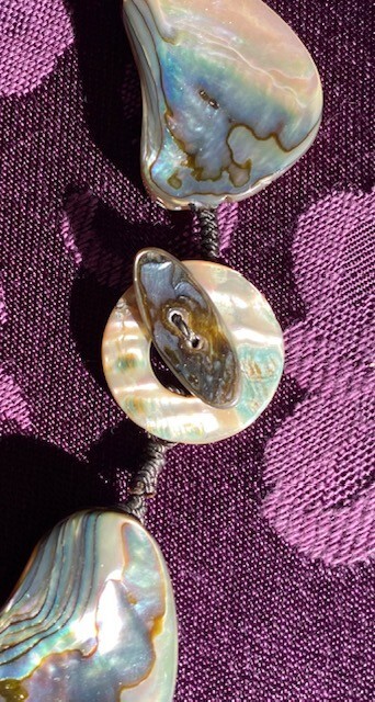 Necklace LOT RS-5 Abalone, Pink Quartz, MoP, Amethyst, Pink Coral 5 Units