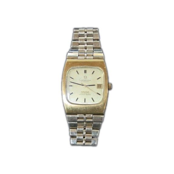 Vtg 70s Omega Constellation Wristwatch Ref 168.044 Date Automatic Cal. 1001