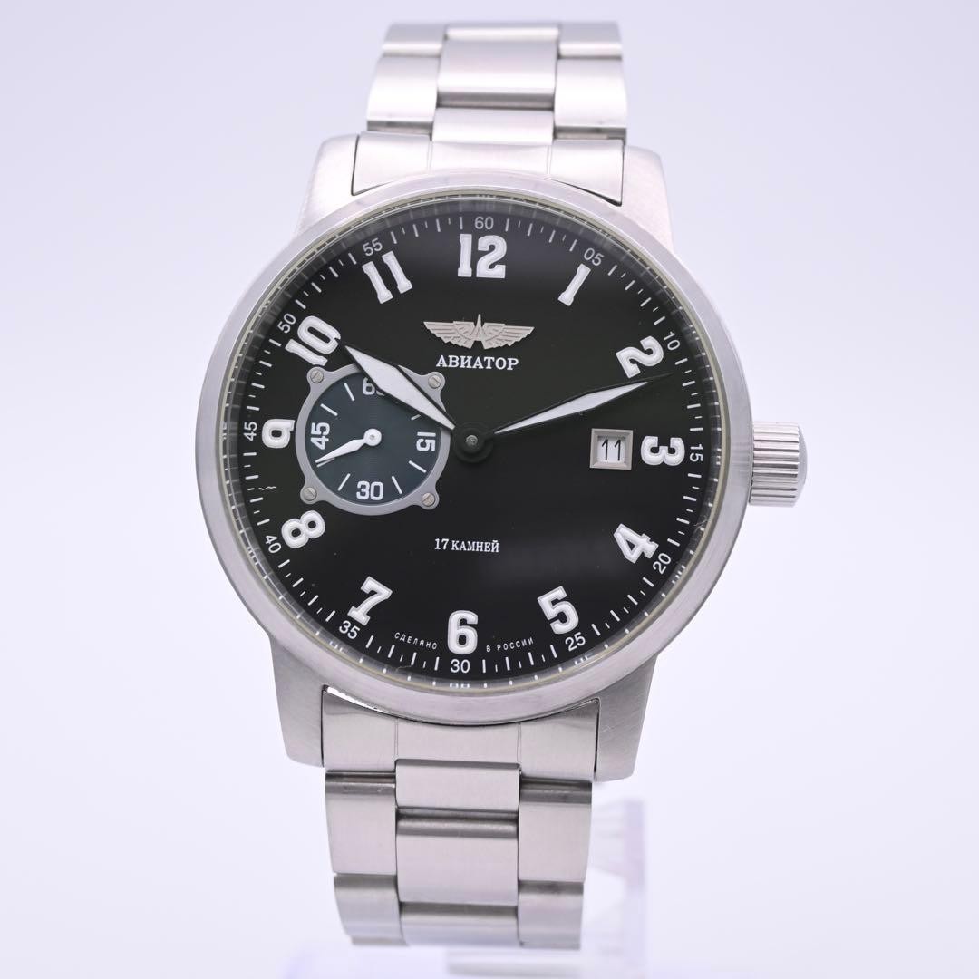 AVIATOR Automatic Men’s Watch Small Second Limited Edition 999 Pieces