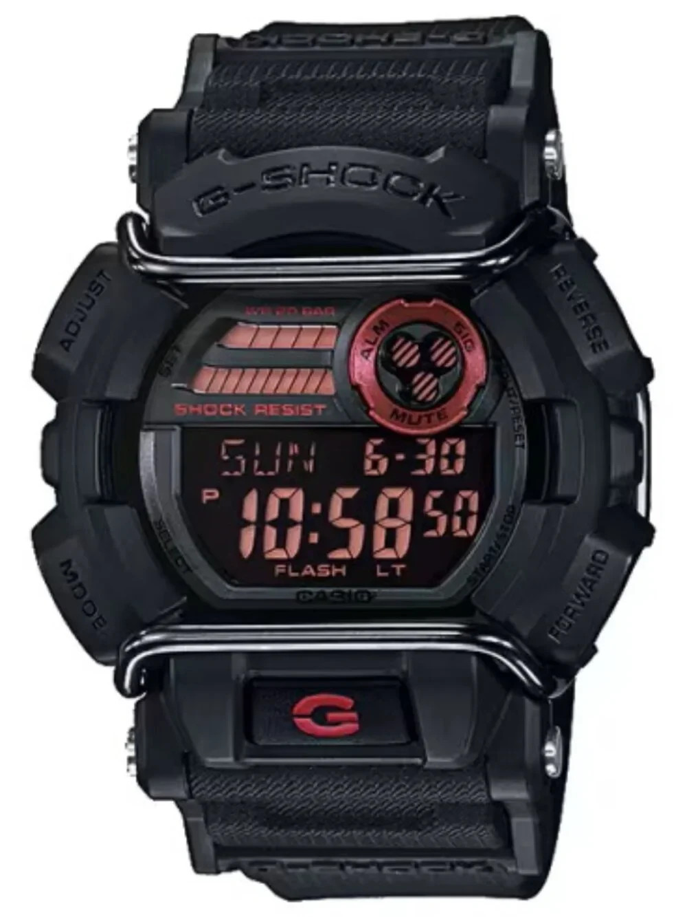 Used Casio G-Shock GD-400 Series GD400-1 Digital Watch