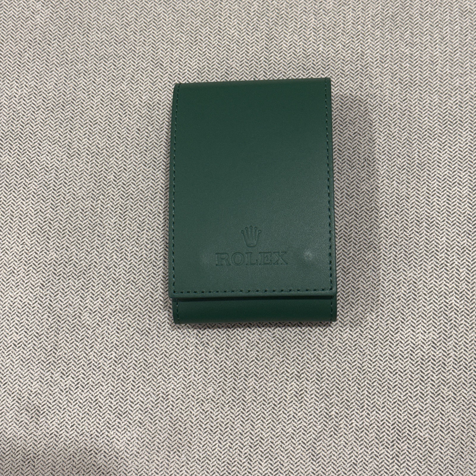 Rolex Case Leather Travel Pouch Service Center Premium Version-Gift For Watch