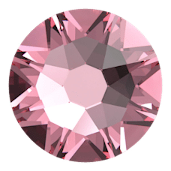 LIGHT ROSE Pink 12ss 3mm 2088 IHC Austrian Crystal Flatback Rhinestones 144 ss12
