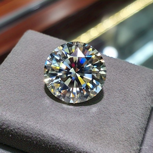 CERTIFIED 7.30 Ct Natural Diamond D Grade ROUND LOOSE VVS1/13.5 mm