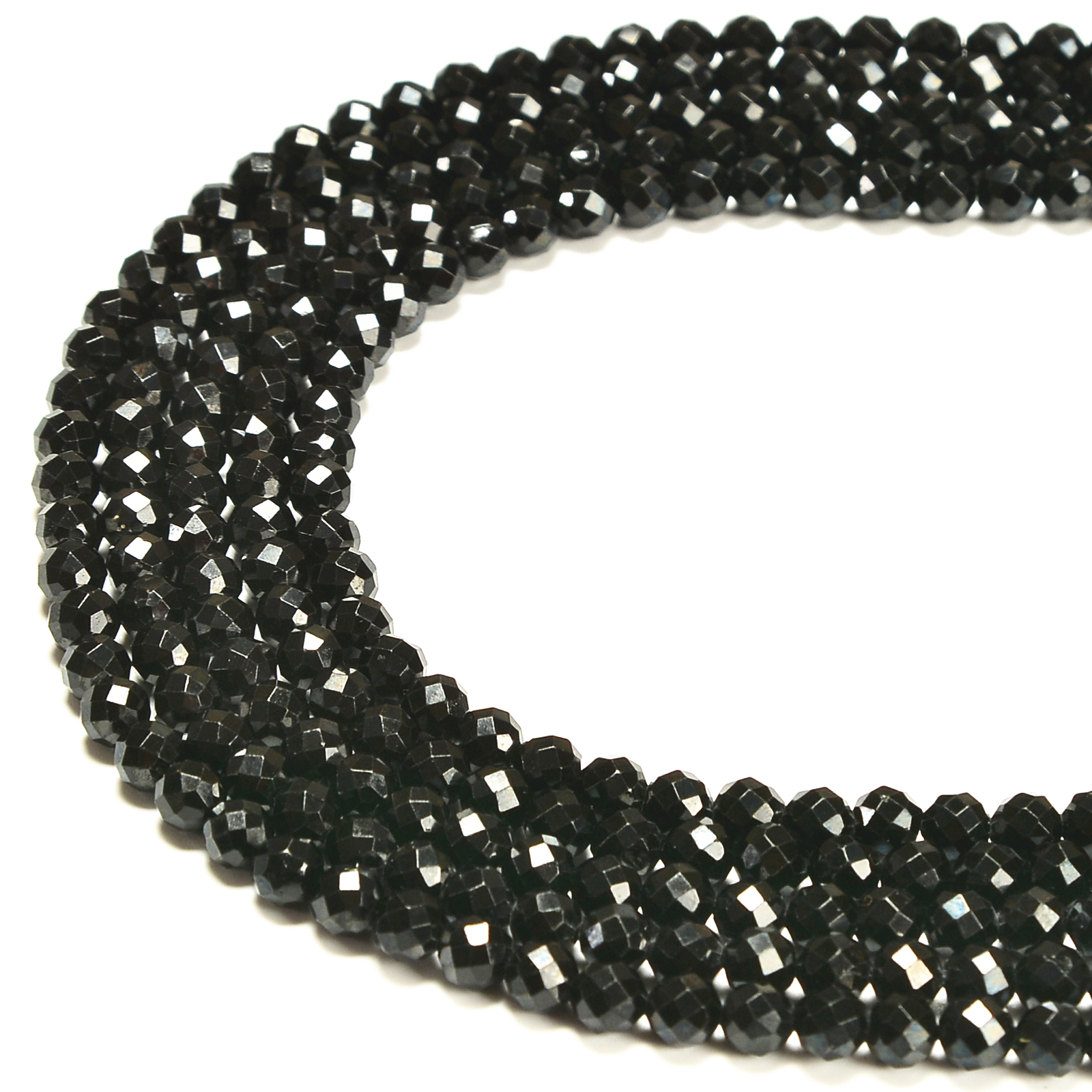 Natural Spinel Faceted Round Beads Size 2mm 3mm 4mm 5mm 6mm 15.5″ Strand