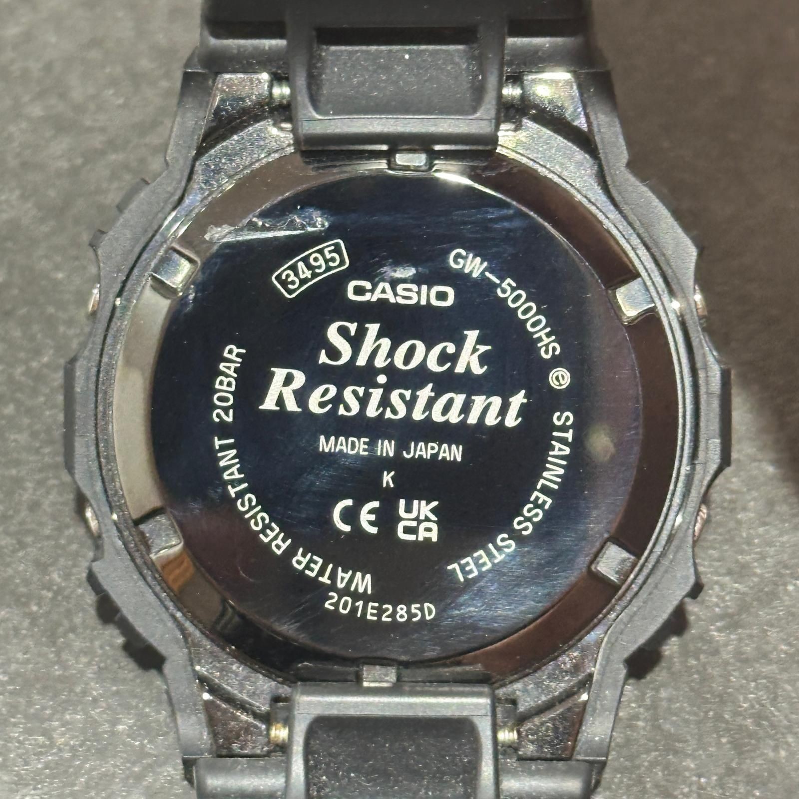 CASIO G SHOCK DIGITAL 5000 SERIES G Shock Digital Wristwatch Casio GW 5000HS 1JF