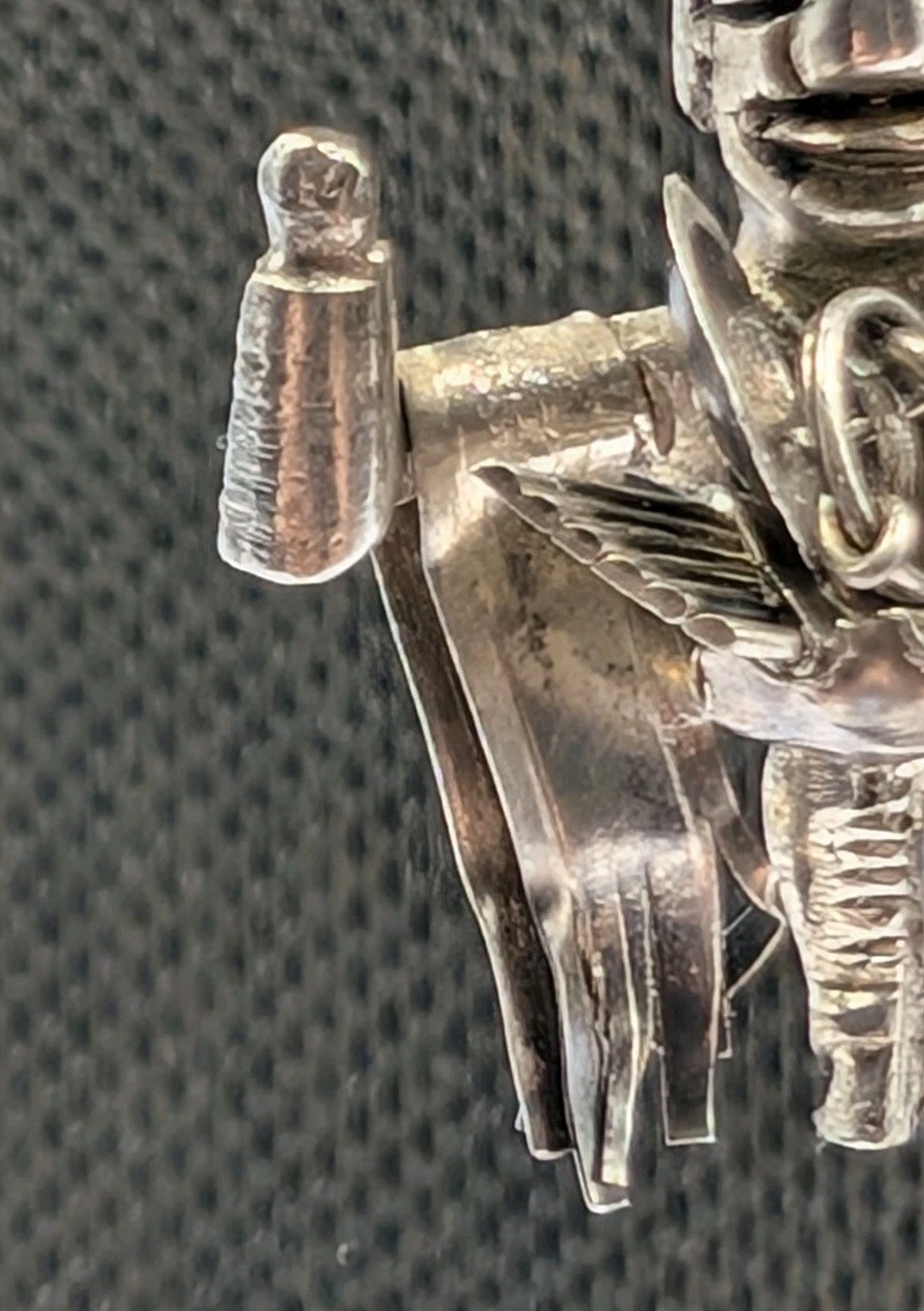 Vtg 900 – 925 Silver Peru Ekeko Talisman Good Luck Mid Century Unisex Pin Brooch