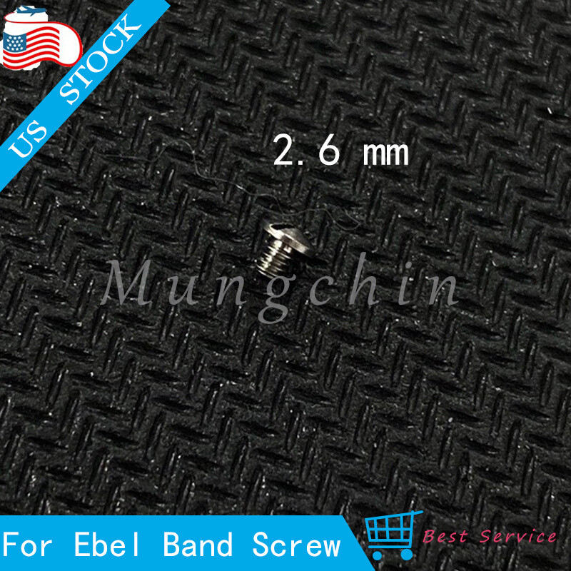 Fit Ebel Band Screw to Case Head Size 2.6 mm Bracelet Screw to Case Wave Sport