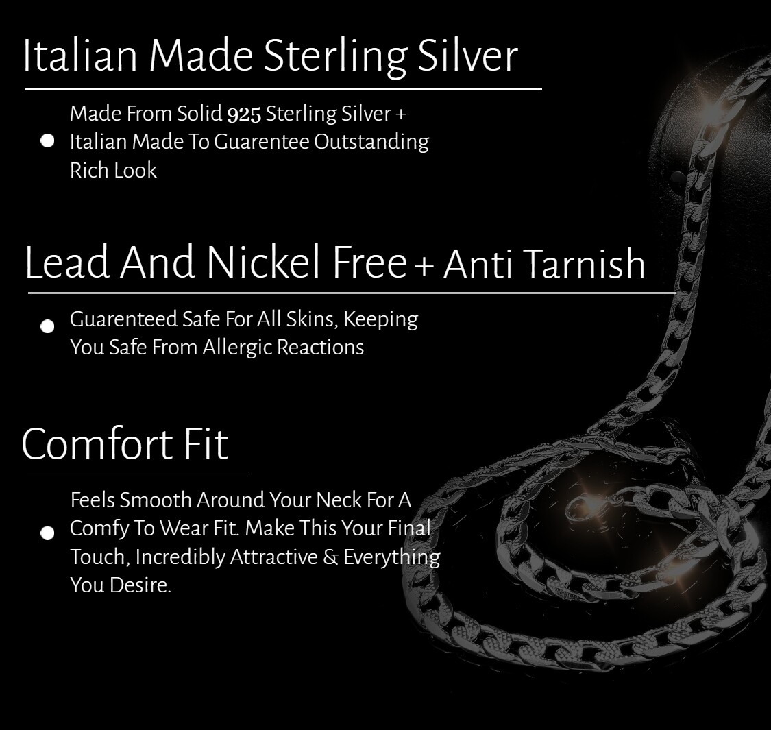 5MM 14K Gold Plated Over Sterling Silver Rope Link Thick Rapper Chain Necklace