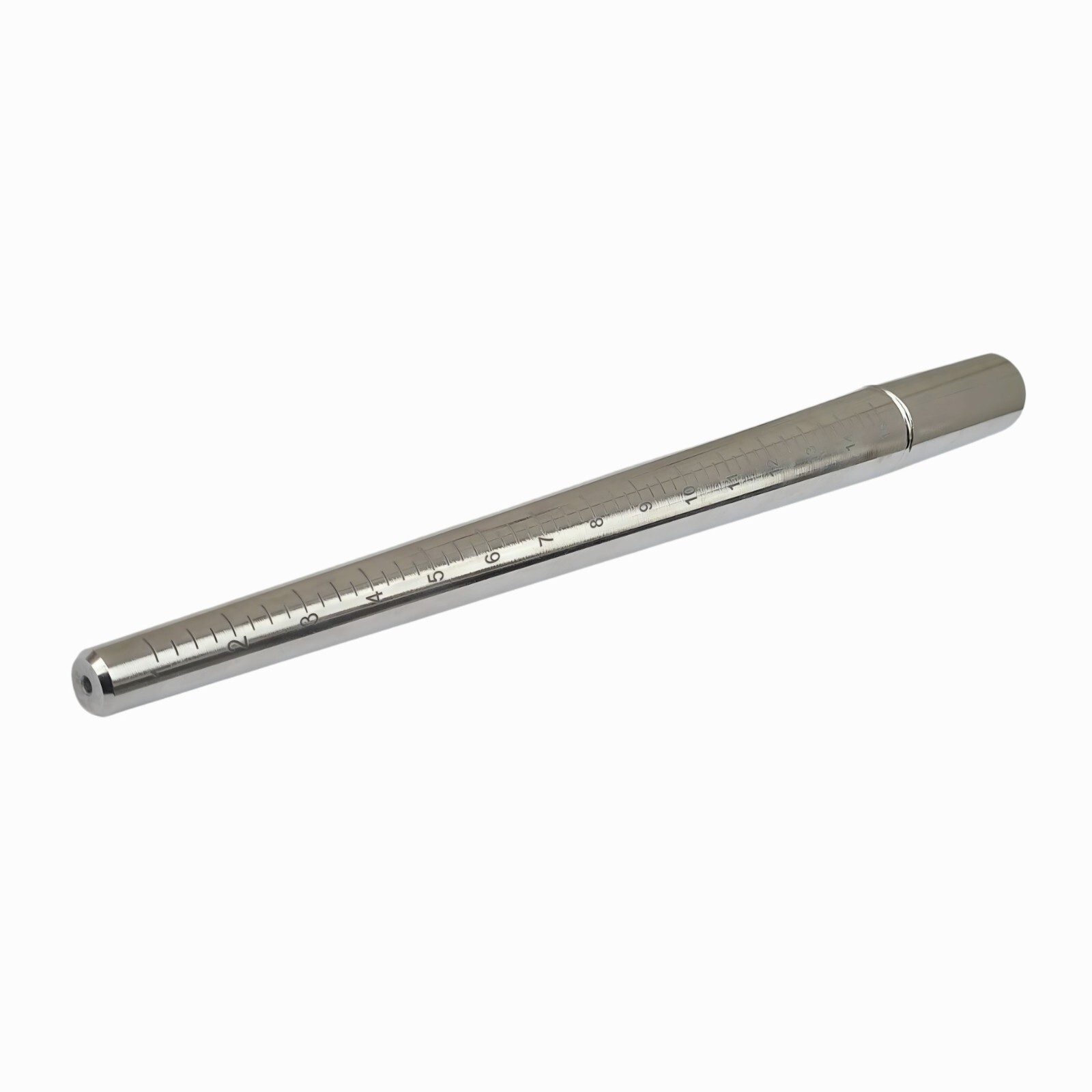 Solid Aluminum Ring Sizer Stick Mandrel Ungrooved – Sizes 1-15 U.S. Standard
