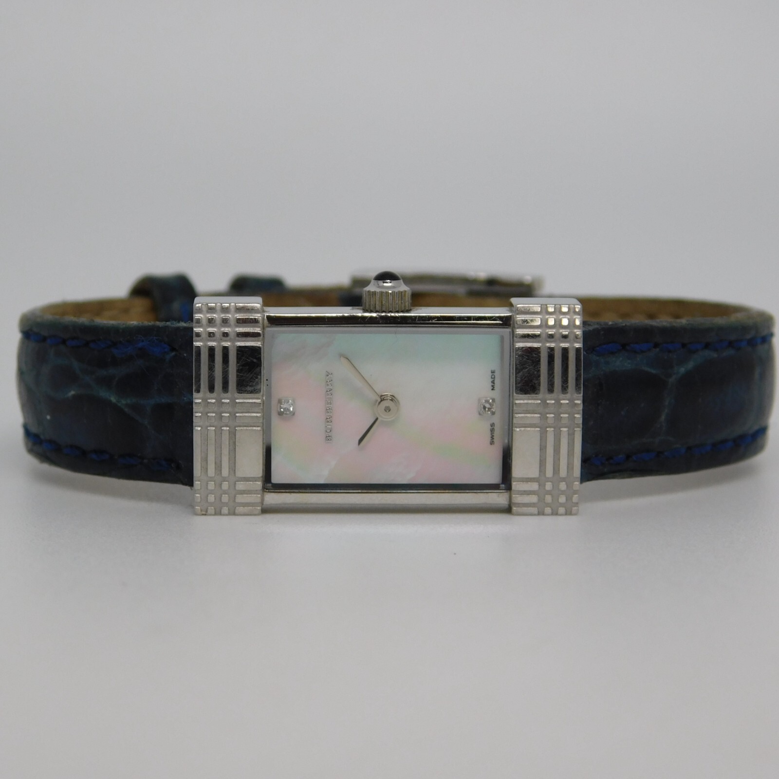 BURBERRY BU4550 Swiss Made Genuine Leather Quartz Women’s Watch New Battery