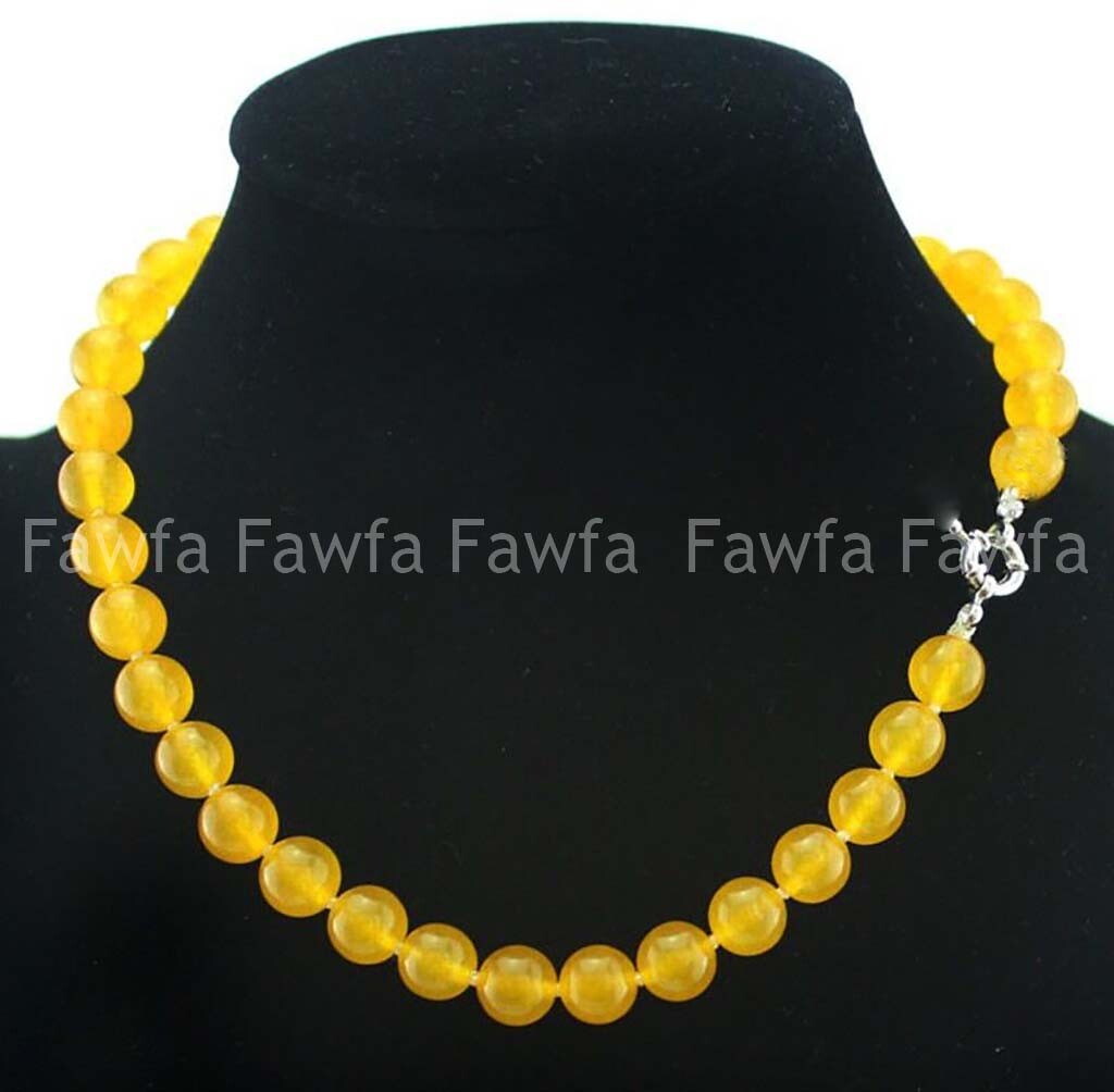 New Beautiful 6/8/10/12mm Natural Multicolor Round Gemstone Beads Necklace 18”