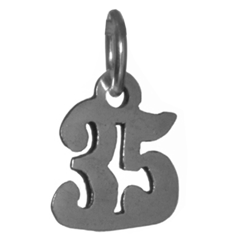 Ster Number Numeral Pendants #’s 30-49, Style #402