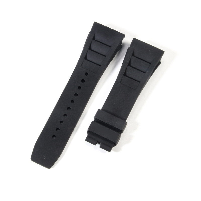 High Quality Screwed Rubber Watch Strap Fits Richard Mille Silicone Watch Bands
