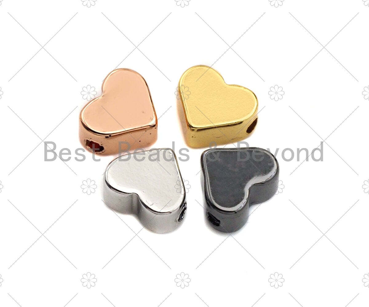 5pc/10pc Heart Shape Spacer Beads Charm for Jewelry Making, 3x7mm – sku#Y306
