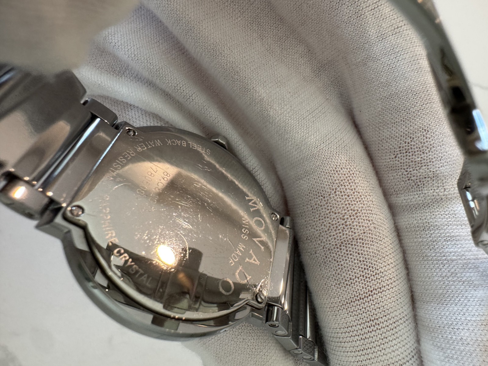 Authentic Pre-owned Movado Valor /Swiss Quartz Watch – Ref. 89.C6.1871 – No box