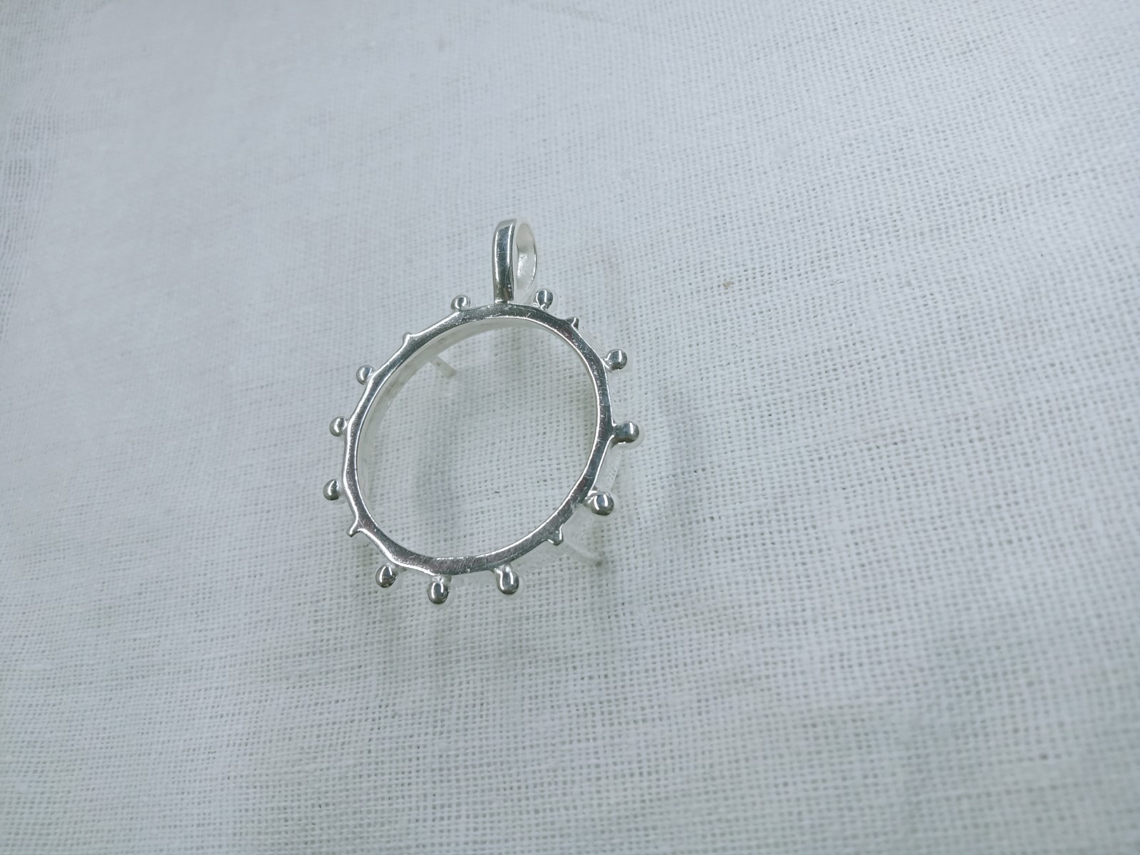 925 Sterling Silver Bezel Cup, Bezels For Coin, Silver Holder For Coin Jewelry