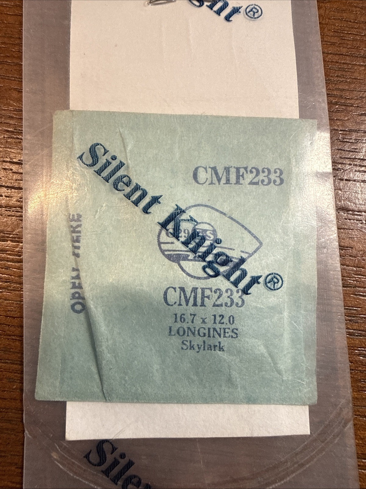 GS CMF233 Watch Crystal Fit Longines Skylark – 16.7 x 12.0 mm Replacement Repair