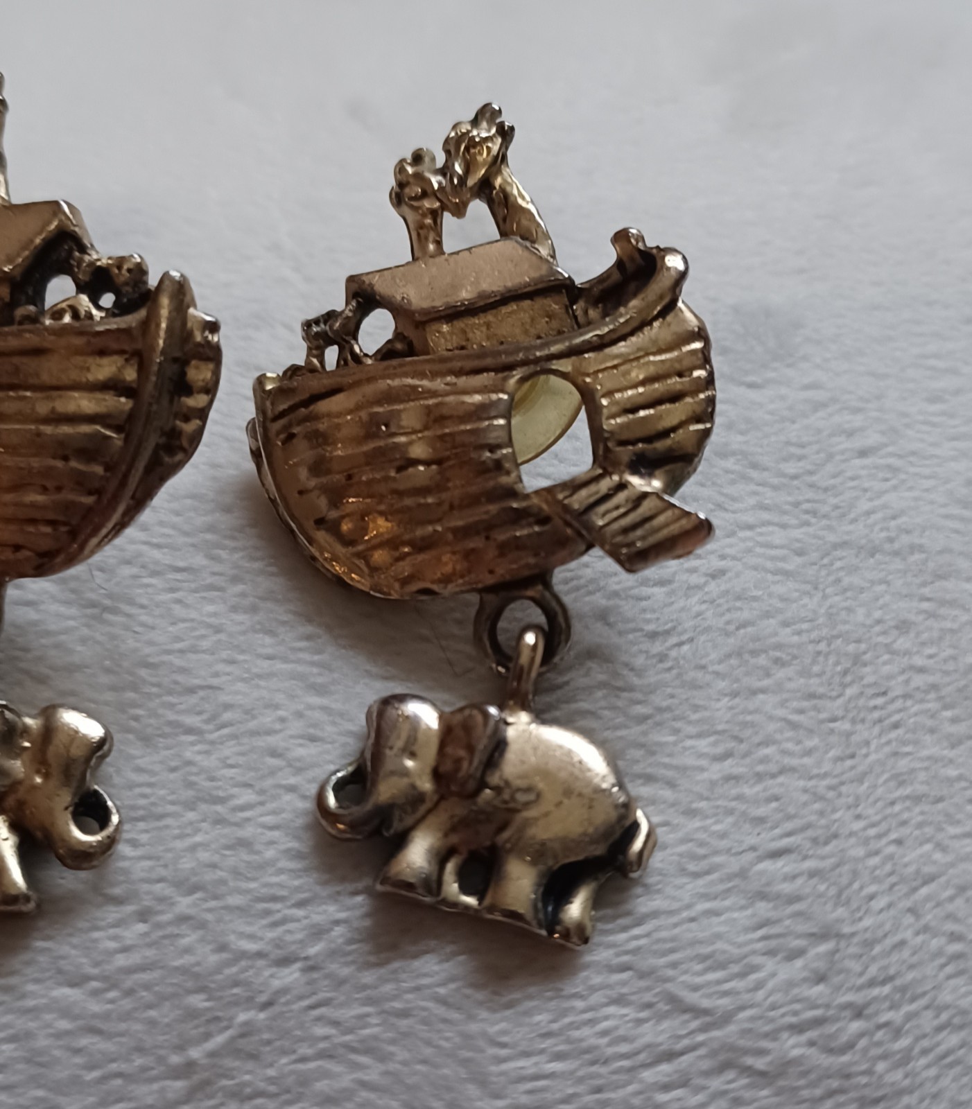 Noahs Ark Earrings Vintage