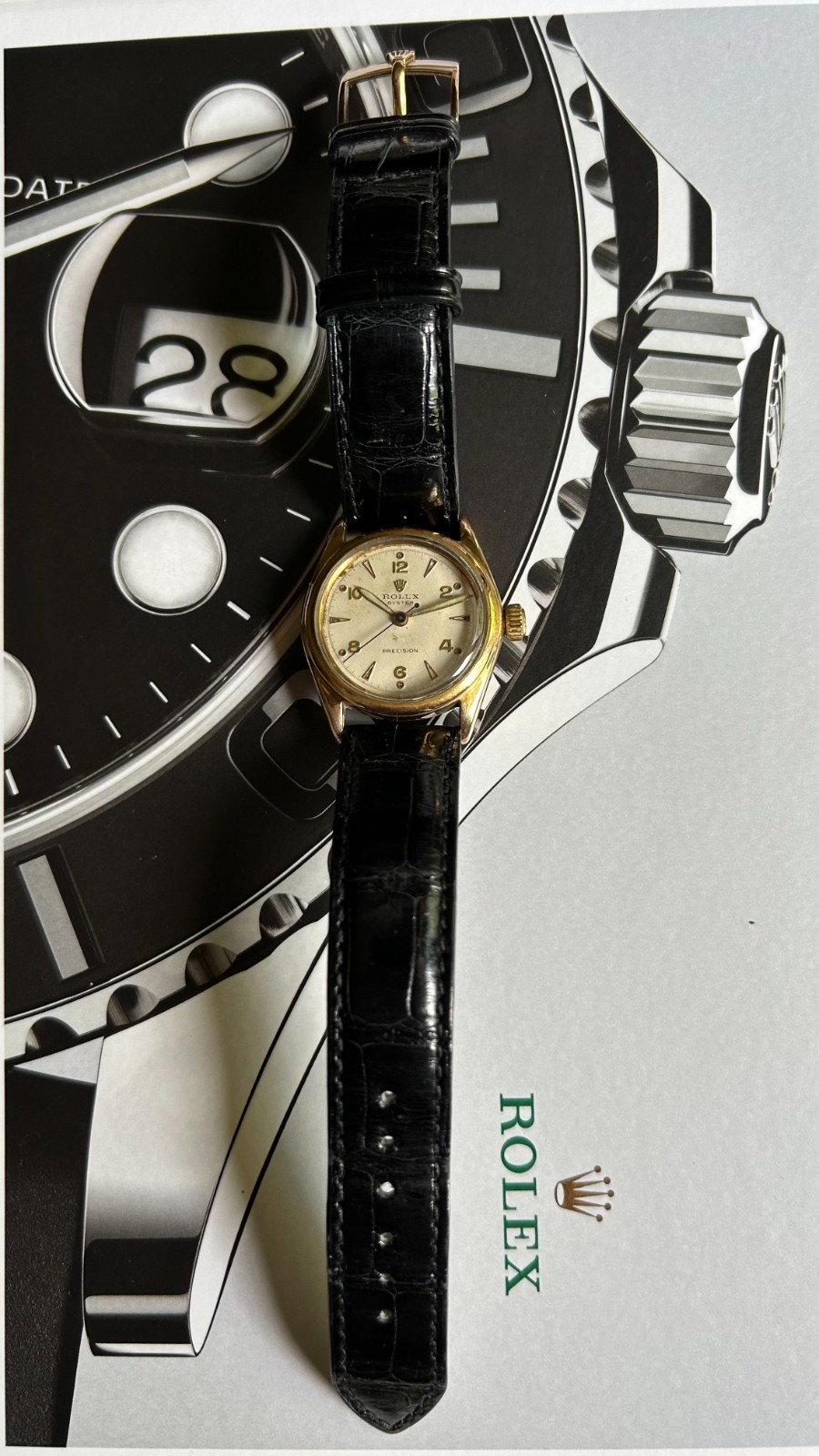 Vintage Rolex Oyster Gold-Filled Circa 1940’s Ref: 5020