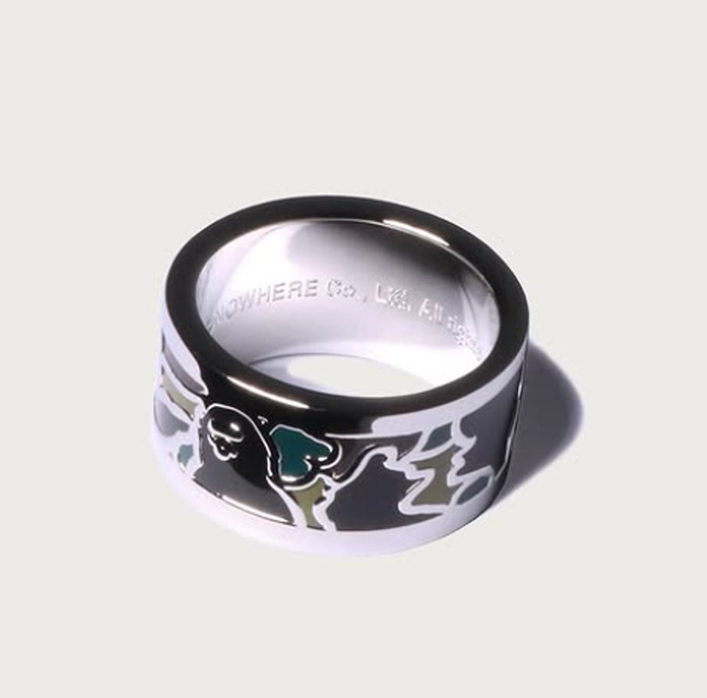 A BATHING APE Men’s Goods 1ST CAMO RING 1M80182006