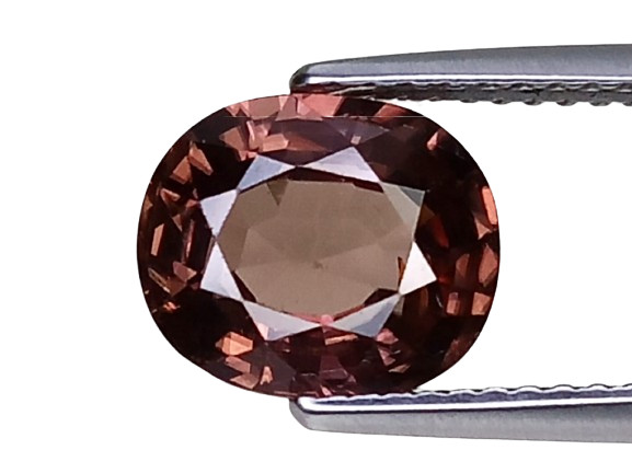 2.78cts Brown natural zircon Oval cut loose gemstones “see video”