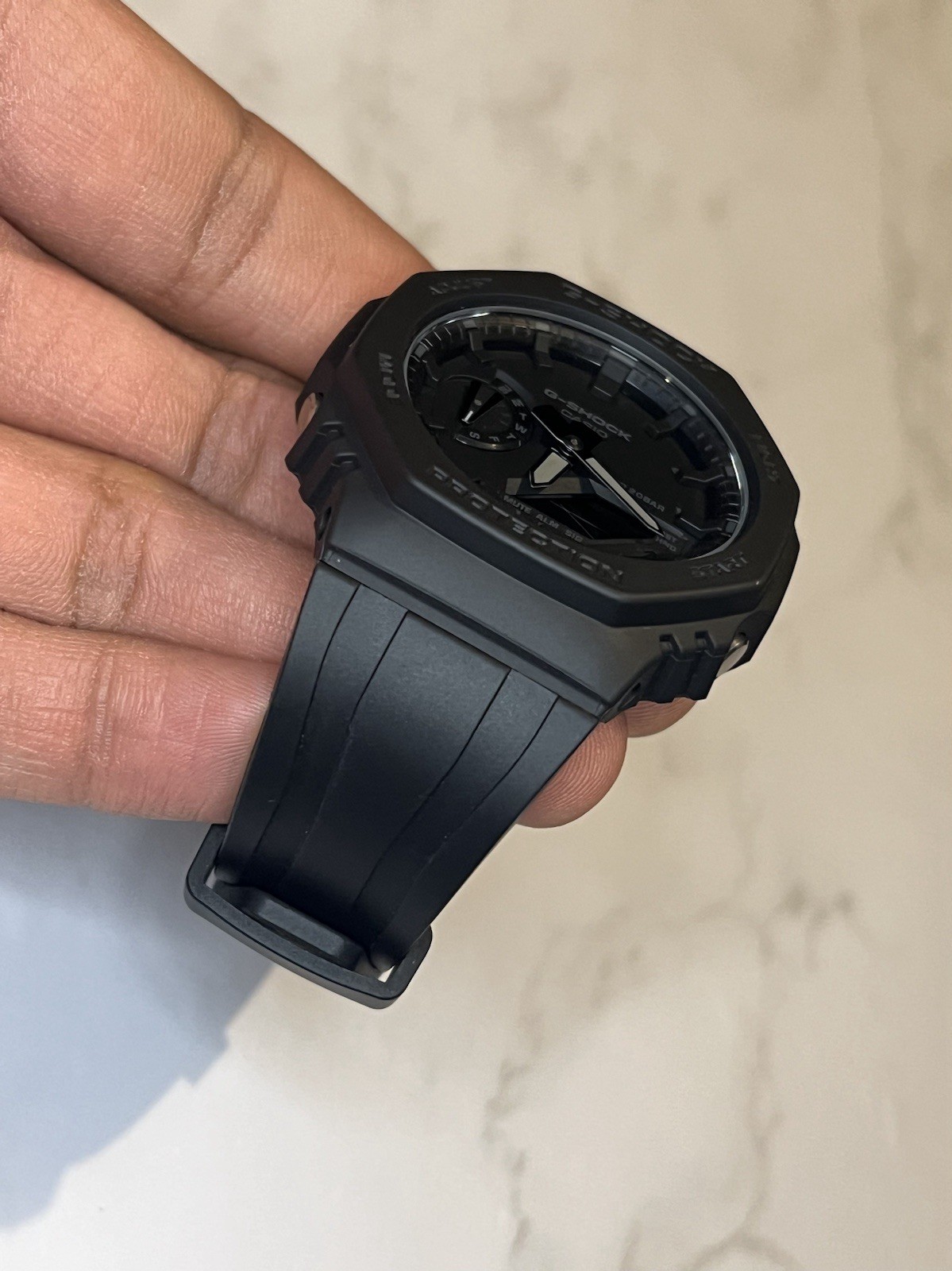 Fluorine Rubber Strap – Compatible With GA-2100, GA-2110, GM-2100, GM-5600