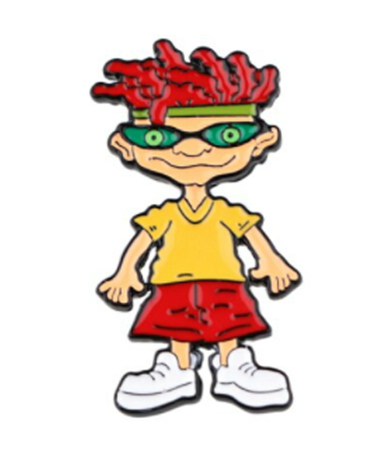 Rocket Power Otto Character Metal Enamel 1 Inch Tall Pin