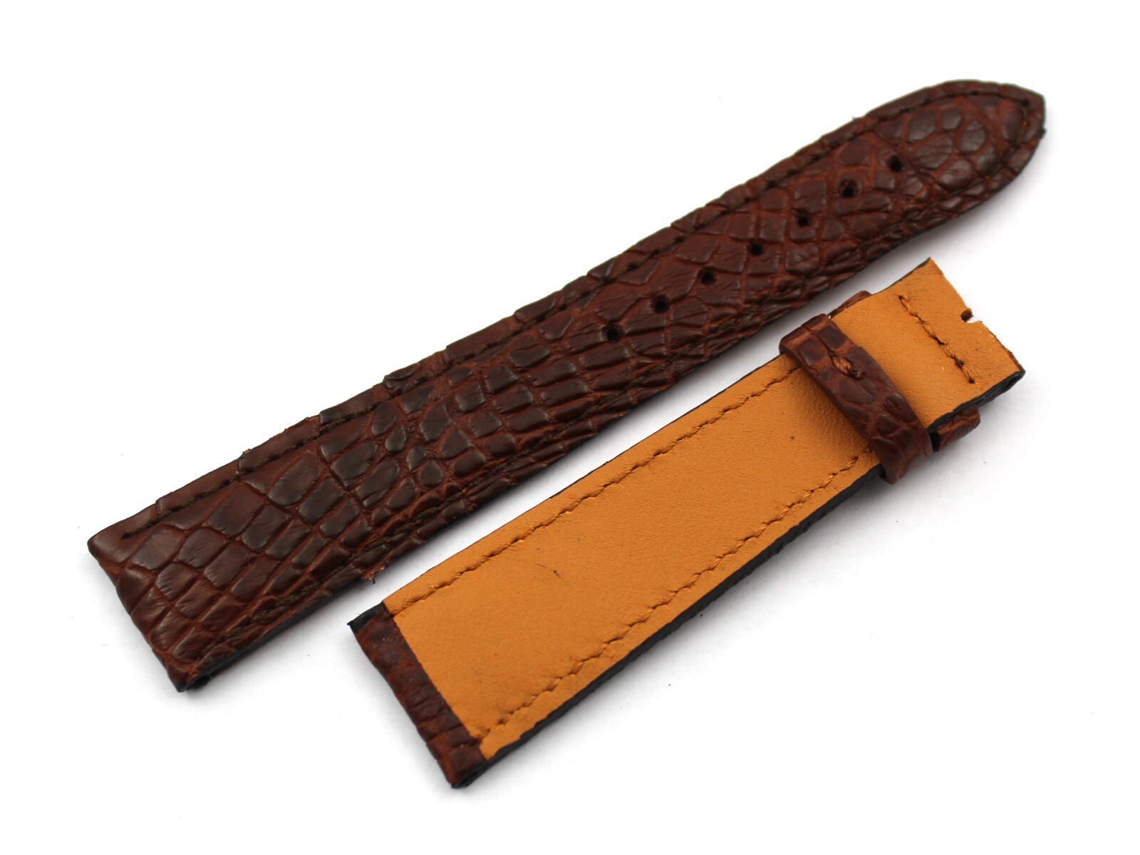 Genuine Brown Coconut Leather Strap 20/16mm Luxury Leather Accessories Watches New