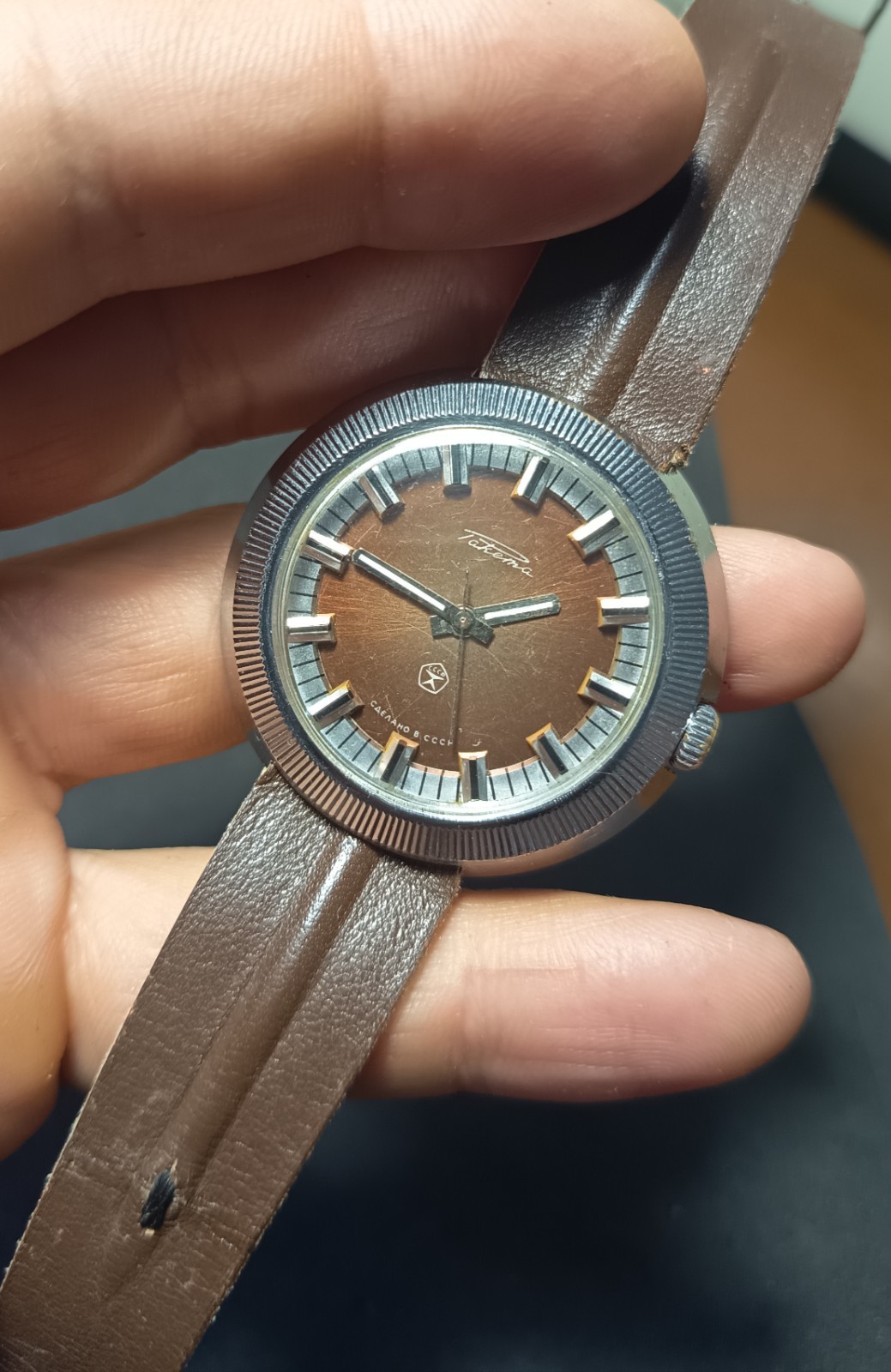 Vintage Men’s watch Raketa mechanical Soviet USSR