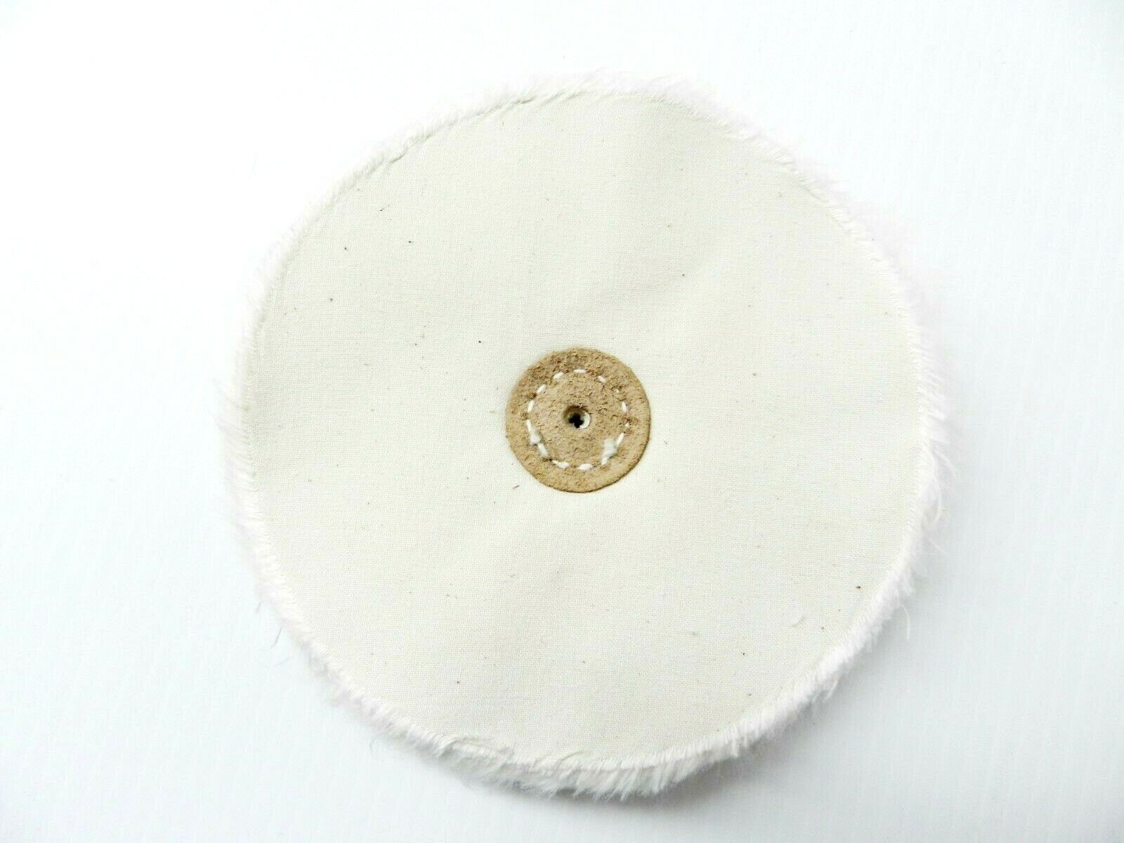 6″ Polishing Buff Finex Muslin Loose Leather Center 60Ply Thick Buffing Wheel